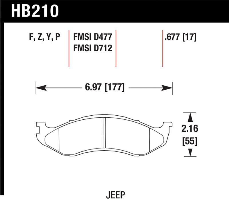 Hawk LTS Street Brake Pads Secondary image
