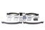 Hellwig 15-22 Chevrolet Colorado EZ Level 1000 Helper Spring - Up To 1000lbs installation kit with components and hardware.