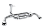 Borla 10-13 Mazda 3/Mazdaspeed 3 2.5L/2.3L Turbo FEW MT Hatchback SS Exhaust (rear section only) for offroad performance upgrades.