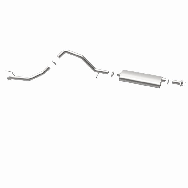 MagnaFlow BRE Exhaust Kit 05-10 Jeep Commander Grand Cherokee parts and components layout.