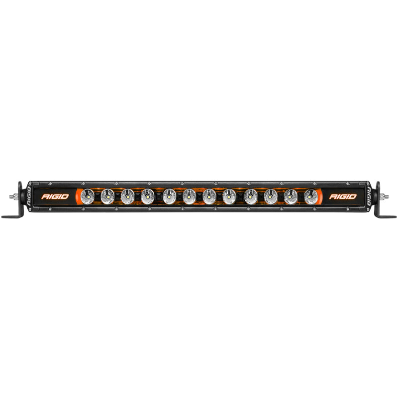 Rigid Industries 20in Radiance Plus SR-Series Single Row LED Light Bar with 8 Backlight Options for offroad lighting and electrical
