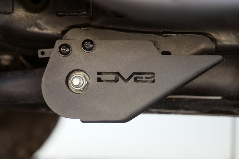 DV8 Offroad 2021 Ford Bronco Trailing Arm Skid Plates close-up