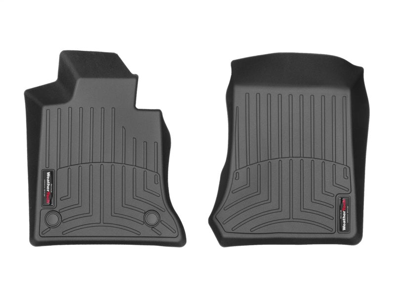 WeatherTech 09+ Mercedes-Benz GLK-Class (X204) Front FloorLiner - Black Secondary image