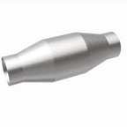 MagnaFlow Conv Univ 4 C/C 3.5 Perf Spun stainless steel catalytic converter.