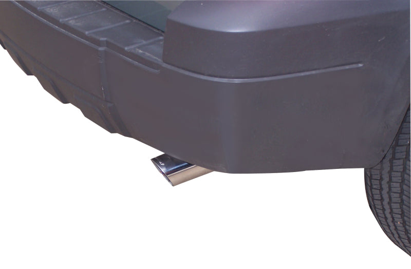 Gibson 10-12 Ford Escape Limited 3.0L 2.25in Cat-Back Single Exhaust - Aluminized polished exhaust tip