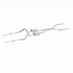 MagnaFlow Sys C/B 64-66 Ford Mustang 2.5inch performance exhaust system components