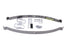 Hellwig 05-13 Toyota Tacoma 4WD w/o TRD Pkg. EZ Level 990 Helper Spring kit components for off-road performance.