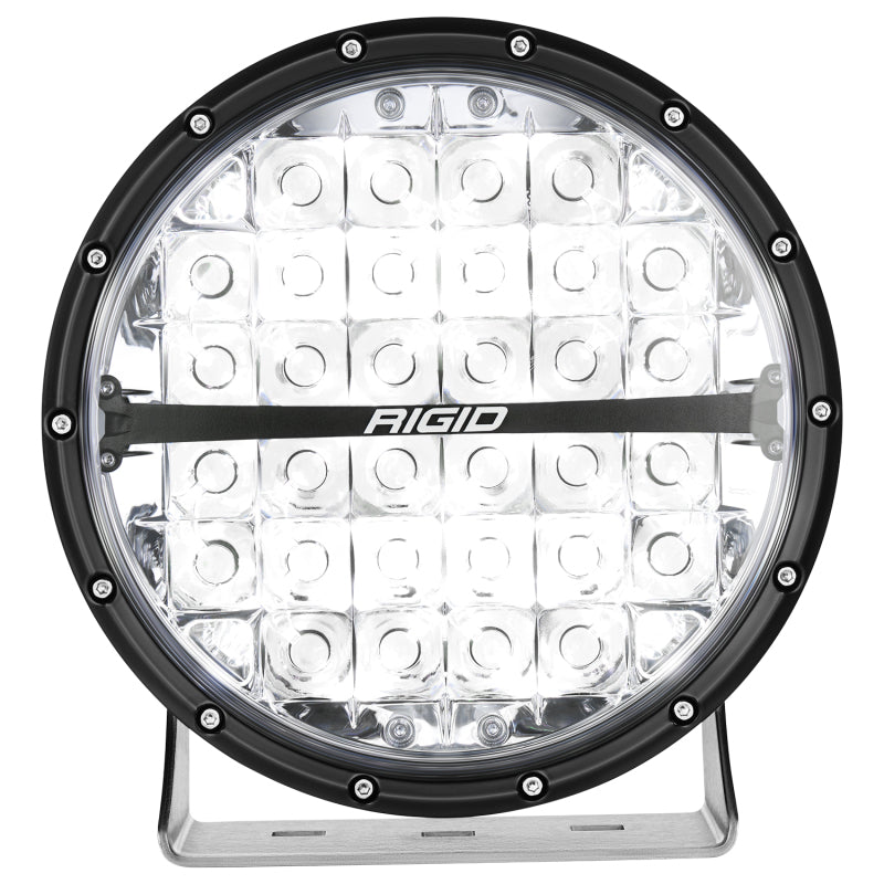 Rigid Industries 360-Series 9in LED Off-Road Spot Beam - RGBW with robust design and high lumen output for offroad lighting.