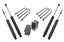 MaxTrac 03-08 Dodge RAM 2500/3500 2WD V8 Hemi/Diesel w/4.125in Axle 2.5in Rear Lift Kit components including shocks and lift blocks
