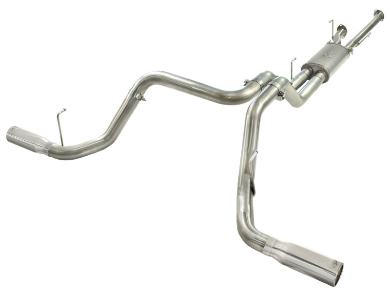 aFe MACHForce XP 2-1/2in to 3in 409 SS Cat-Back Exhaust w/ Polished Tips 10-17 Toyota Tundra V8 5.7L Secondary image