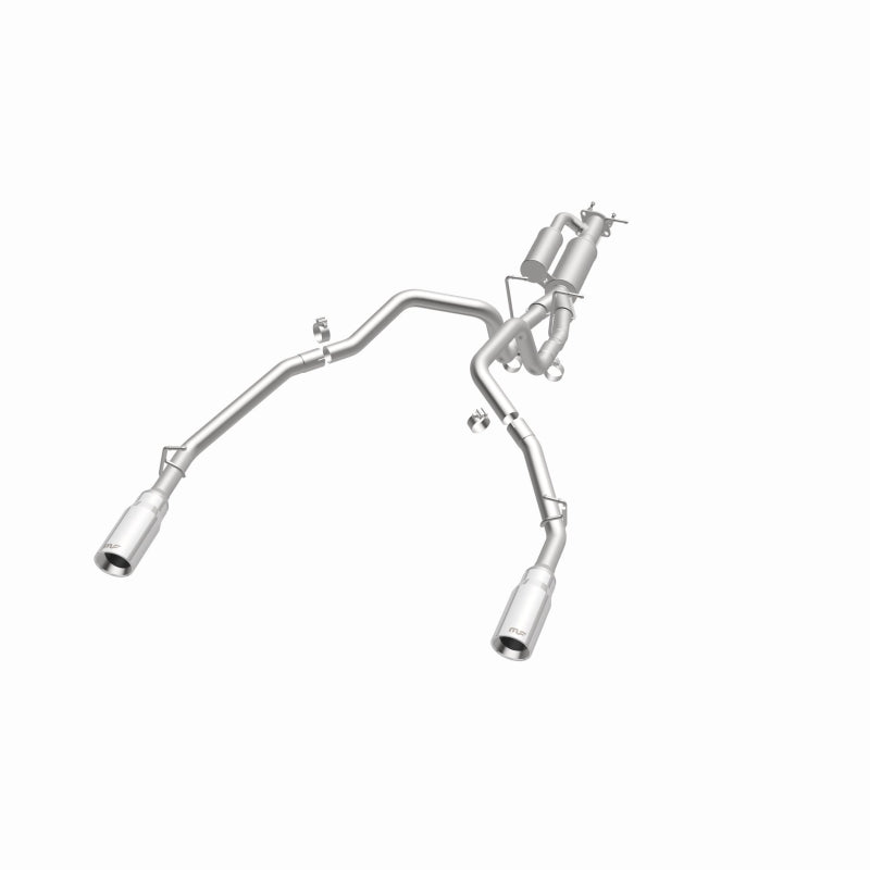Magnaflow 25+ Ram 1500 I6 3.0L SPEQ Series Polished Cat-Back Performance Exhaust System for enhanced truck performance and sound.