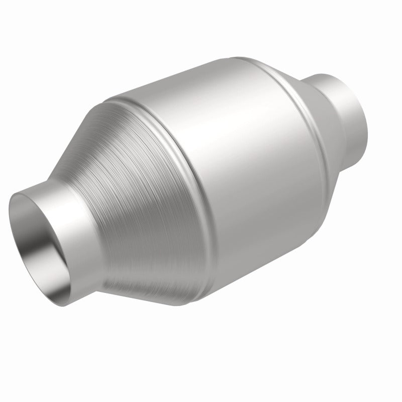 MagnaFlow Conv Univ 2.5in Inlet/Outlet Center/Center Round 3in Body L x 5in W x 8.75in Overall L catalytic converter