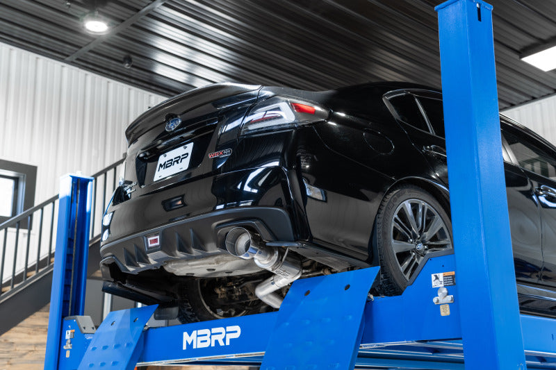 MBRP 15-21 Subaru WRX 2.0L/STI 2.5L/ 11-14 Sedan 3in Cat-Back Single Rear Exit - T304 Secondary image