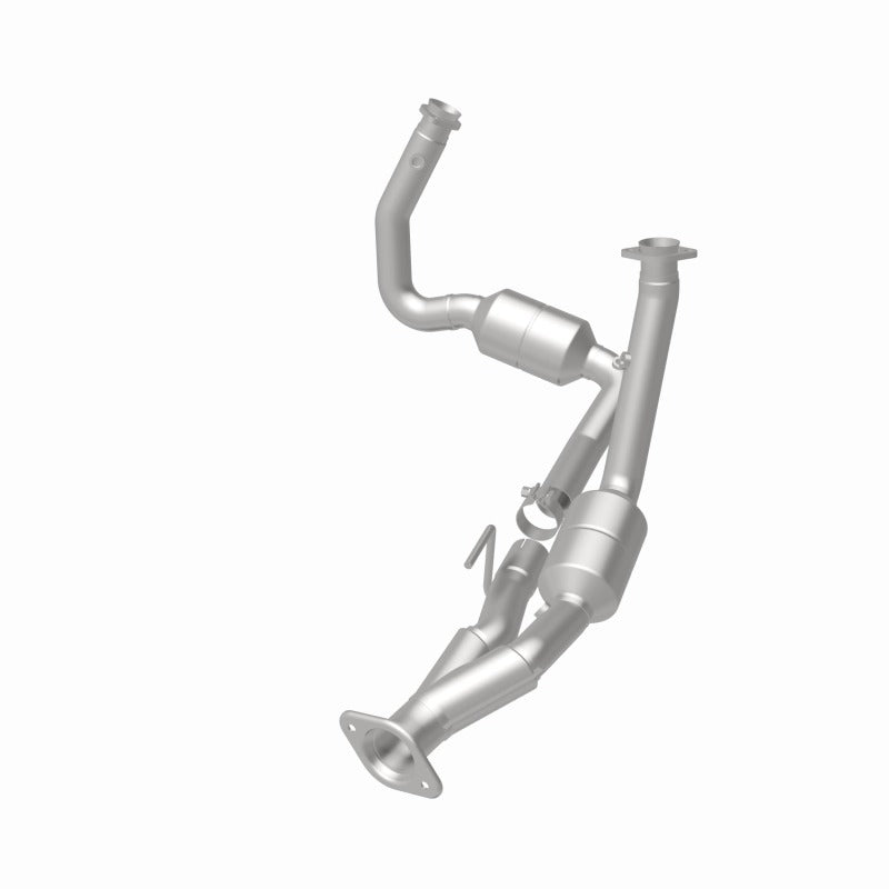 MagnaFlow Conv DF 06-07 Jeep Commander / 05-10 Grand Cherokee 5.7L Y-Pipe Assy (49 State) exhaust system for off road parts.