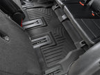 WeatherTech 2020+ Kia Telluride Rear FloorLiner HP - Black in vehicle