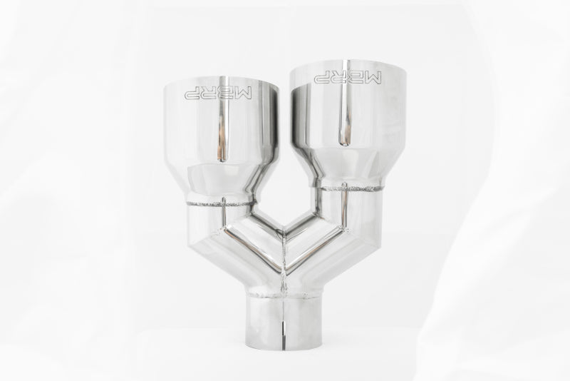 MBRP Universal T304 SS Dual Tip 4in OD/2.5in Inlet Secondary image