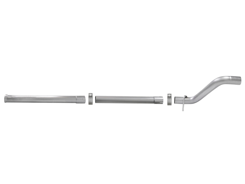 aFe MACH Force-Xp 2-1/2in 409 Stainless Steel Mid-Pipe w/Resonator Delete 18+ Jeep Wrangler JL 3.6L Secondary image