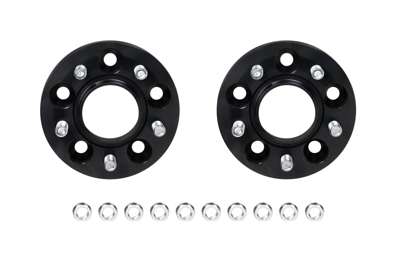 Eibach Pro-Spacer System 16-17 Ford Focus RS 15mm Thickness Black with hardware.