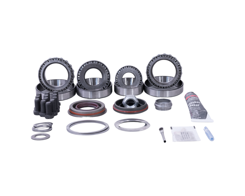 Revolution Gear & Axle 99-16 Ford Super Dana 60 Front Crush Sleeve Ring & Pinion Master Install Kit components Main image