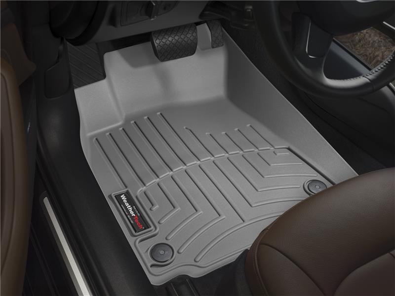 WeatherTech 98-05 Lexus LX470 Front FloorLiner - Grey in car