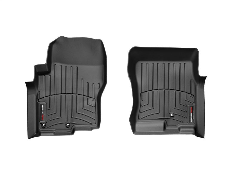 WeatherTech 08+ Nissan Frontier Front FloorLiner - Black for superior vehicle interior protection