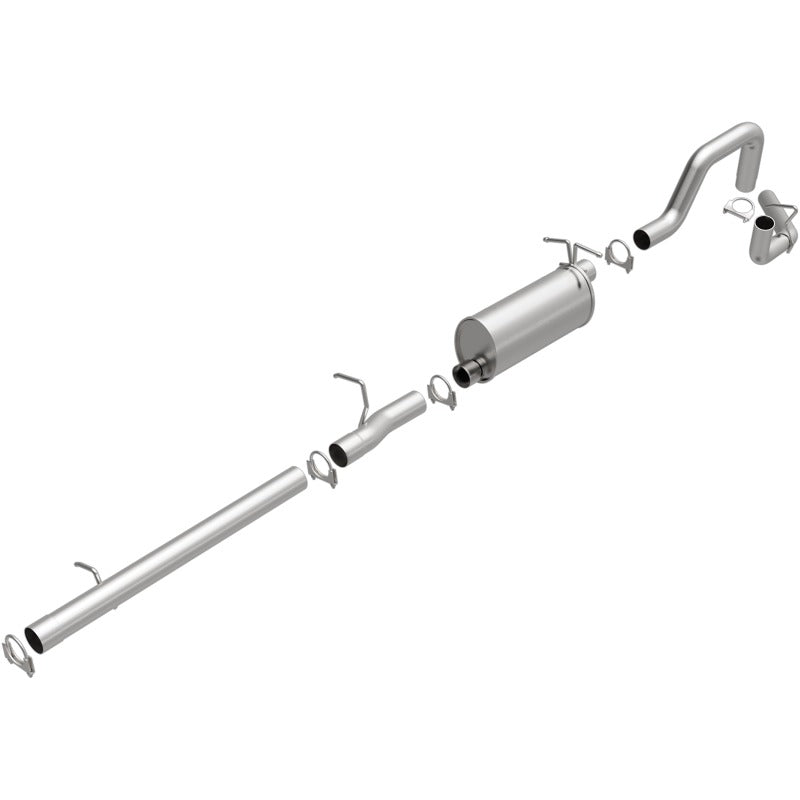 MagnaFlow BRE Exhaust Kit 05-07 Ford Superduty F250/F350 5.4L parts with gaskets and clamps for offroad upgrades.