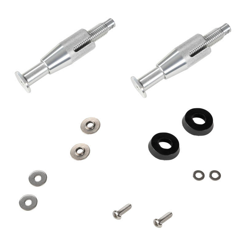 ARB TRED 4.5in Threaded Mounting Pins - Silver for offroad gear