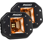 Rigid Industries Radiance+ Scene RGBW Flush Mount - Pair for offroad lighting and electrical upgrades