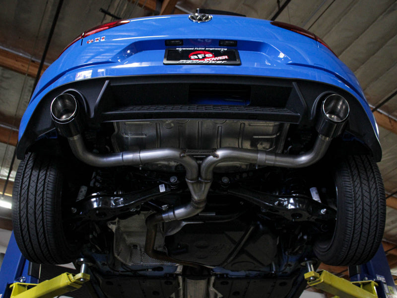 aFe 18-20 VW GTI (MK7.5) 2.0L MACH Force-Xp 3in to 2.5in 304 SS Axle-Back Exhaust System- Carb. Tips Secondary image