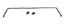 Hellwig 07-18 Jeep Wrangler JK 4WD Solid Heat Treated Chromoly 7/8in Rear Sway Bar for offroad performance upgrades