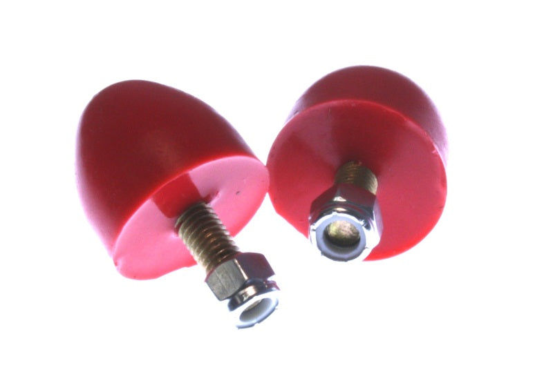 Energy Suspension Sm. Gen Purpose Bump Stops (2) - Red for offroad performance upgrades and suspension lift kits. Main image