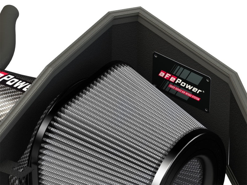 aFe POWER Magnum FORCE Carbon Fiber Stage 2 Pro Dry S CAIS - 11-18 Dodge Challenger/Charger V8-6.4L Secondary image