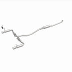 MagnaFlow 16-18 Honda Civic L4 2.0L Street Series Cat-Back Exhaust w/ Polished Tips.