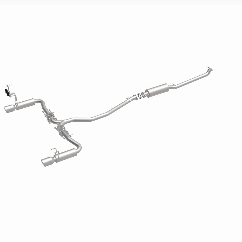 MagnaFlow 16-18 Honda Civic L4 2.0L Street Series Cat-Back Exhaust w/ Polished Tips.