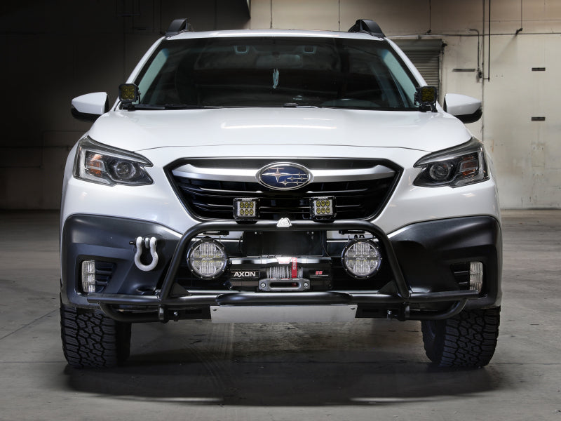 aFe Subaru Outback 23-25 H4-2.4L(t)/2.5L POWER Terra Guard Bumper w/Winch Mount Secondary image