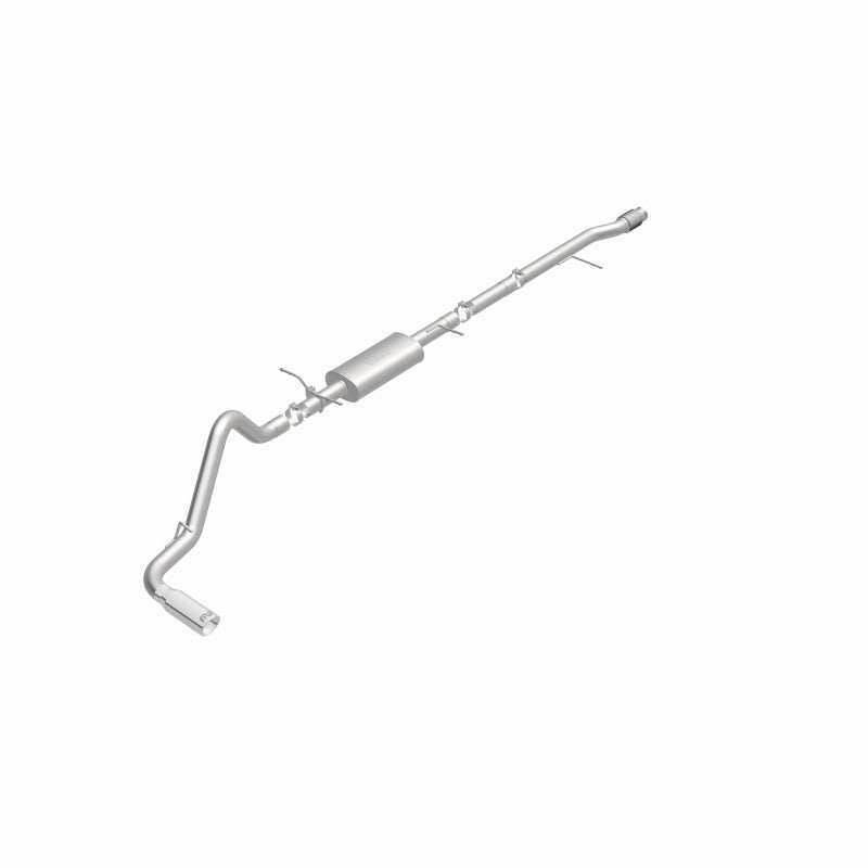 Magnaflow 14 Chevy Silverado V8 5.3L CC/EC Cab Single P/S Rear Exit Stainless Cat Back Perf Exhaust system