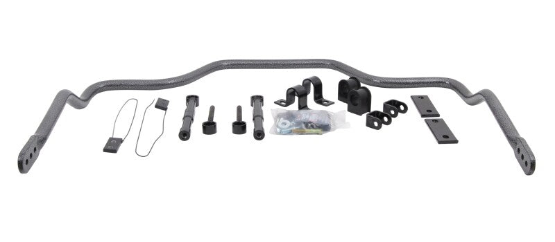 Hellwig 20-22 Chevrolet Silverado 2500/3500 HD 2/4WD Solid Chromoly 1-1/4in Rear Sway Bar installation kit and parts.