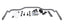 Hellwig 20-22 Chevrolet Silverado 2500/3500 HD 2/4WD Solid Chromoly 1-1/4in Rear Sway Bar installation kit and parts.
