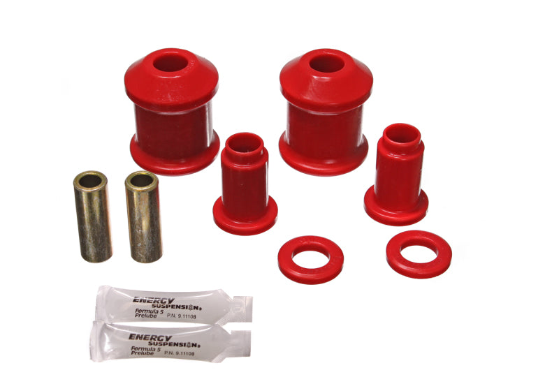 Energy Suspension 90-94 Mitsubishi Eclipse FWD/AWD Red Front Control Arm Bushing Set Secondary image