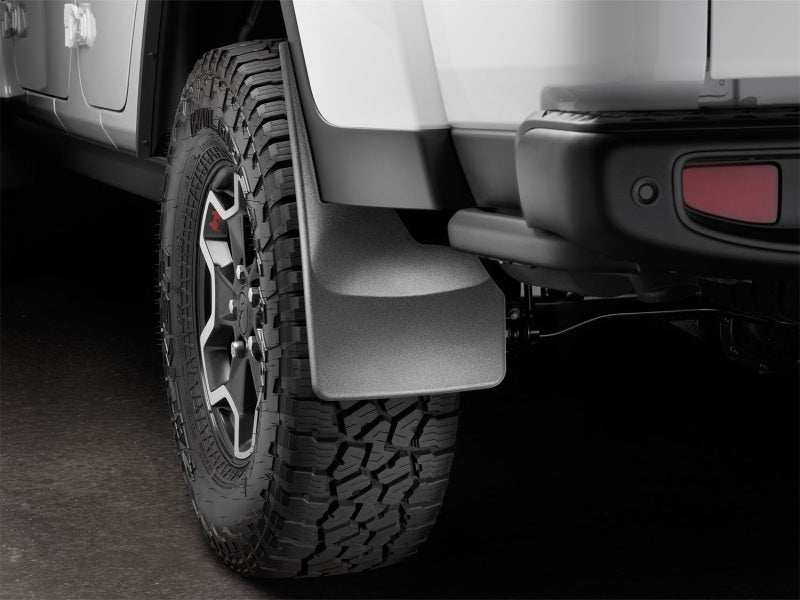 WeatherTech 2020+ Ford Gladiator No Drill MudFlaps - Black Secondary image