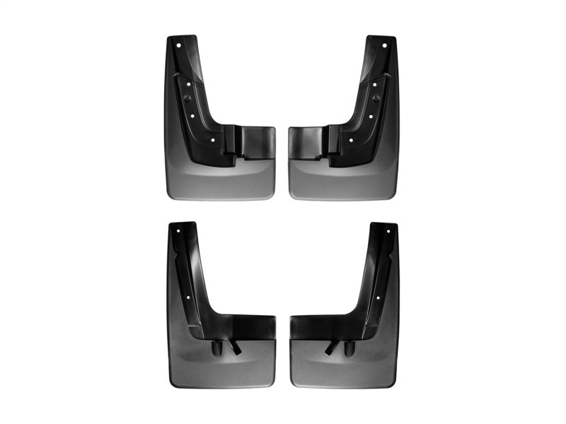 WeatherTech 13-16 GMC Acadia/Acadia Denali No Drill Mudflaps - Black Secondary image