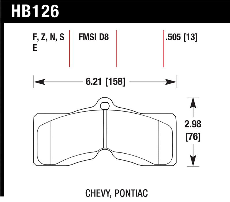 Hawk HPS Street Brake Pads Secondary image