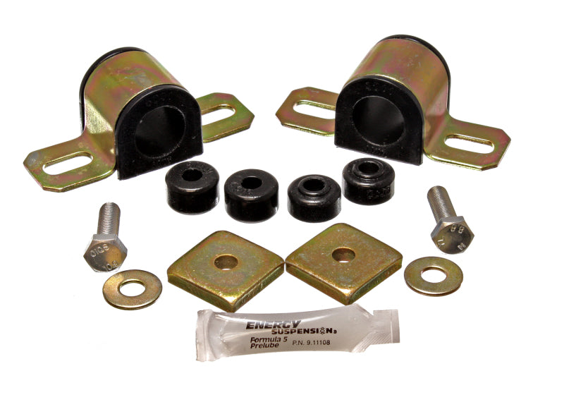 Energy Suspension 95-98 Nissan 240SX (S14) Black 27mm Front Sway Bar Frame Bushings parts and installation kit