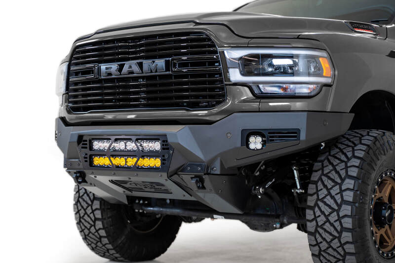 Addictive Desert Designs 19-21 Ram 2500/3500 Bomber Front Bumper Secondary image