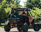 Gibson 2019 Honda Talon 1000R/X 2.25in Dual Exhaust - Black Ceramic rear view
