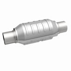 MagnaFlow Conv Universal 2.50 OEM catalytic converter for off road parts and performance upgrades.
