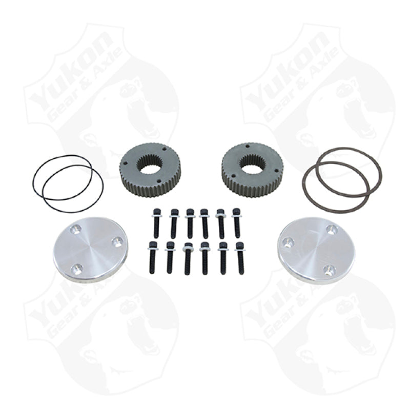 Yukon Gear Hardcore Drive Flange Kit For Dana 60 / 30 Spline Outer Stubs. Yukon Engraved Caps Secondary image