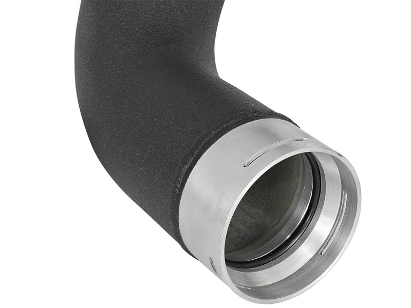 aFe BladeRunner 3in Black Intercooler Tube Cold Side 17-18 GM Diesel Trucks V8 6.6L (td) L5P Secondary image