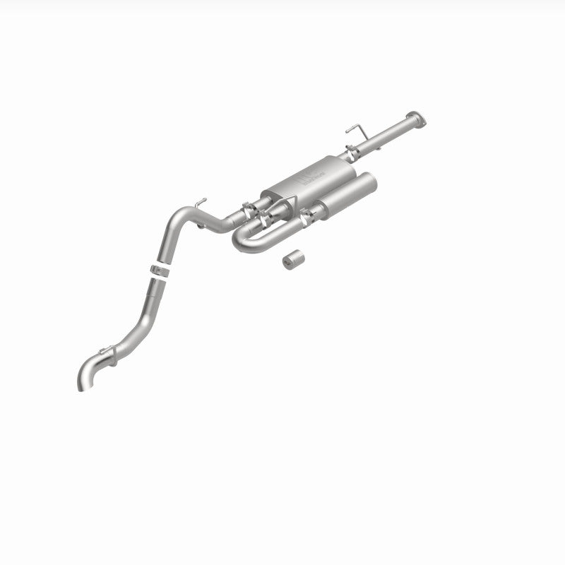 MagnaFlow Stainless Overland Cat-Back Exhaust 16-21 Toyota Tacoma for offroad performance upgrades