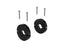 ICON 21-UP Ford Bronco Coilover Bump Stop Spacer Kit 7/8in Shaft 1/2in Tall with bolts for offroad performance upgrades.